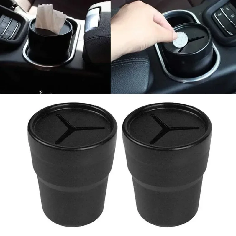2PCS Car Trash Can with Lid Mi - огляд і ціна Waterproof Car Trash Can With Lid