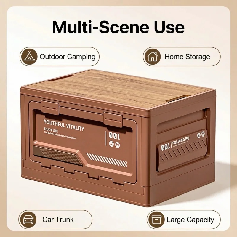Folding Outdoor Camping Storag - огляд і ціна Car Trunk Organizer Foldable Storage Box