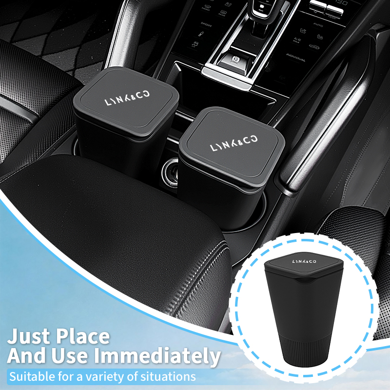Silicone Car Door Storage Tras - огляд і ціна Waterproof Car Trash Can With Lid