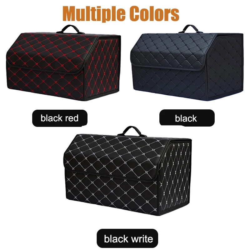 Foldable PU Leather Car Trunk  - огляд і ціна Car Trunk Organizer Foldable Storage Box