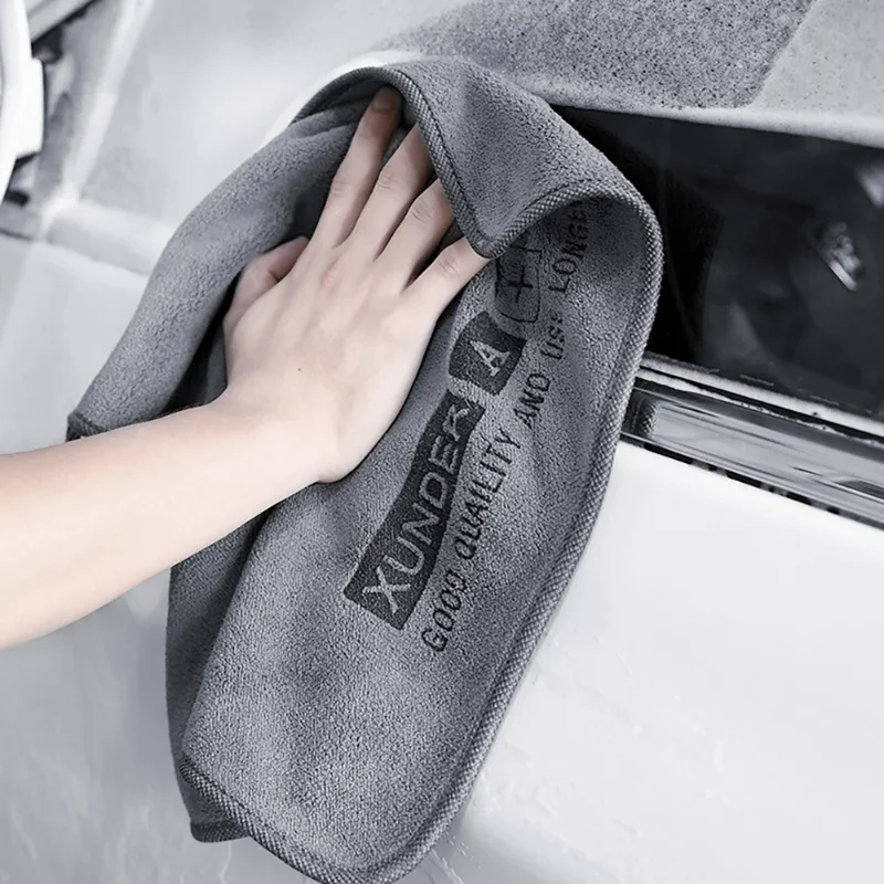 Thickened Double Layer Microfi - огляд і ціна Microfiber Car Drying Towel Super Absorbent