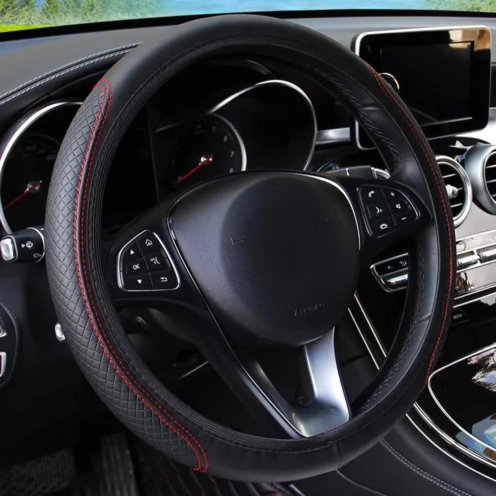 37-39cm Car Steering Wheel Cov - огляд і ціна Car Steering Wheel Cover Anti Slip Breathable