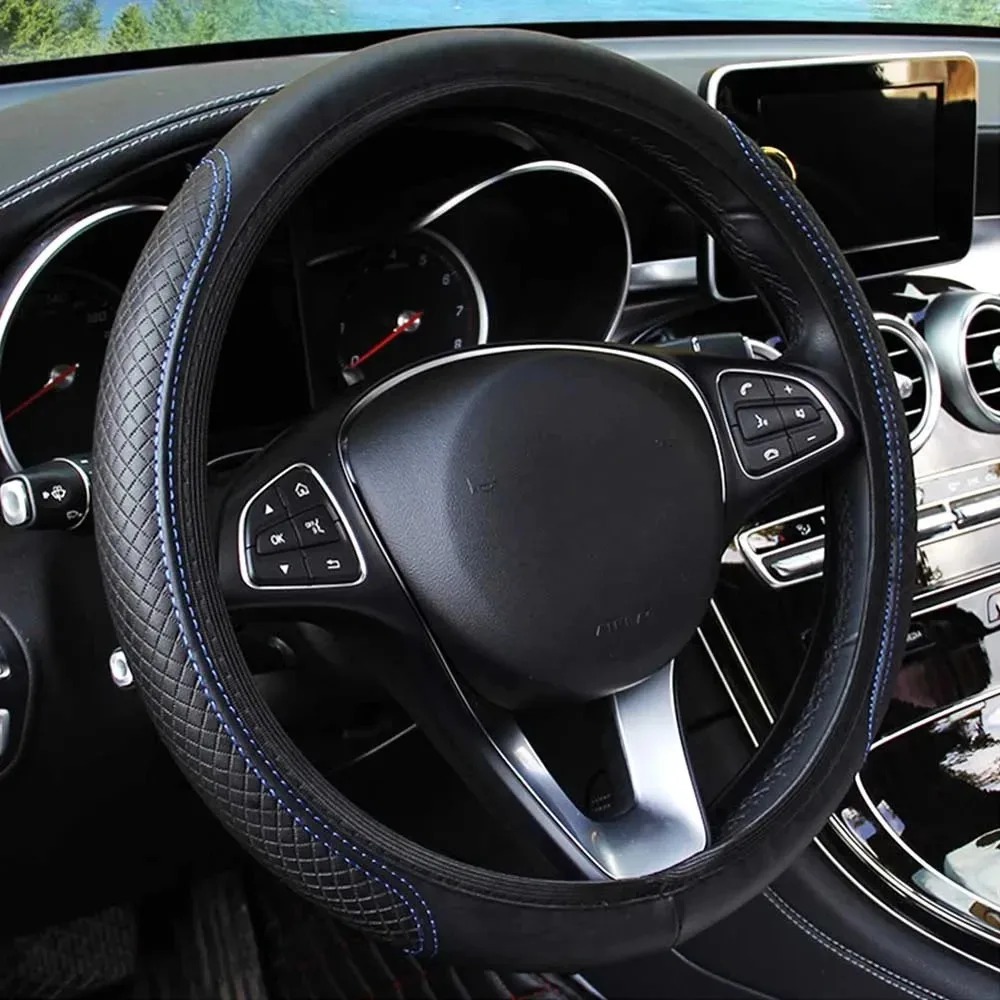 37-39cm Car Steering Wheel Cov - огляд і ціна Car Steering Wheel Cover Anti Slip Breathable