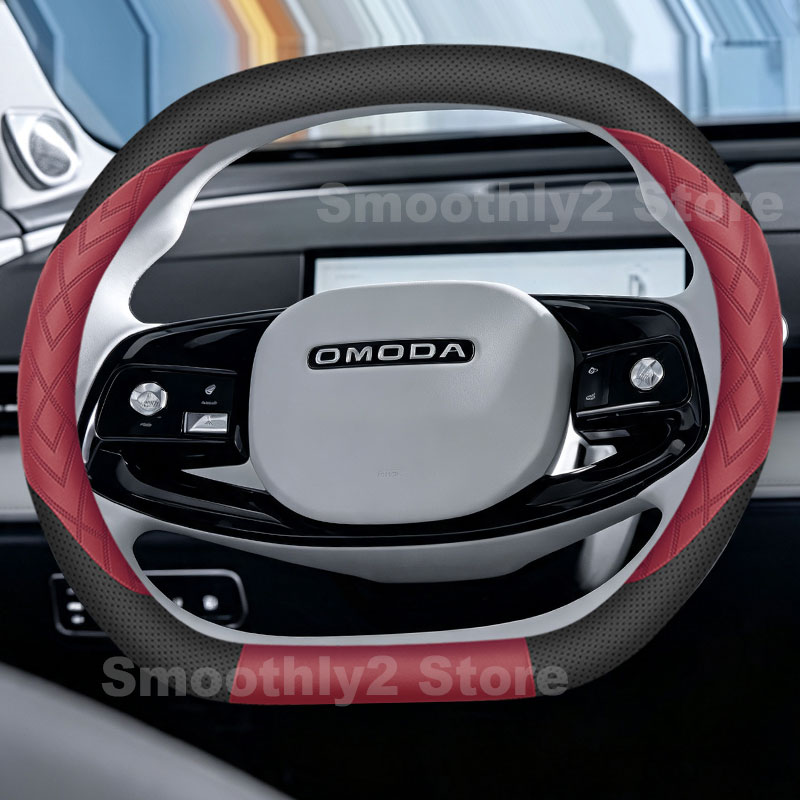 Car Leather Steering Wheel Cov - огляд і ціна Car Steering Wheel Cover Anti Slip Breathable