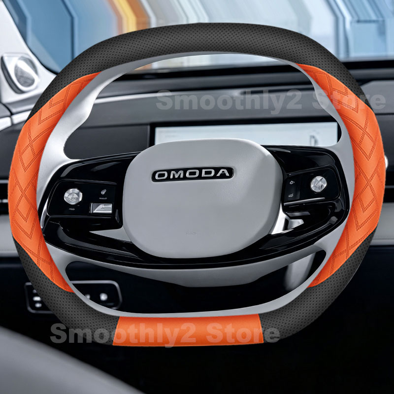 Car Leather Steering Wheel Cov - огляд і ціна Car Steering Wheel Cover Anti Slip Breathable