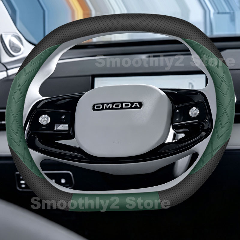 Car Leather Steering Wheel Cov - огляд і ціна Car Steering Wheel Cover Anti Slip Breathable