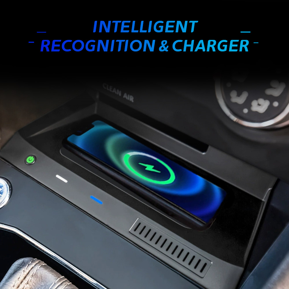 Car Wireless Charging Pad For  - огляд і ціна Wireless Car Charger Mount Fast Charging