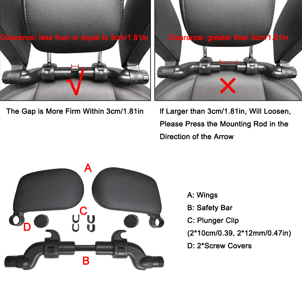 Car Neck Headrest Pillow Cushi - огляд і ціна Memory Foam Car Neck Pillow Lumbar Support