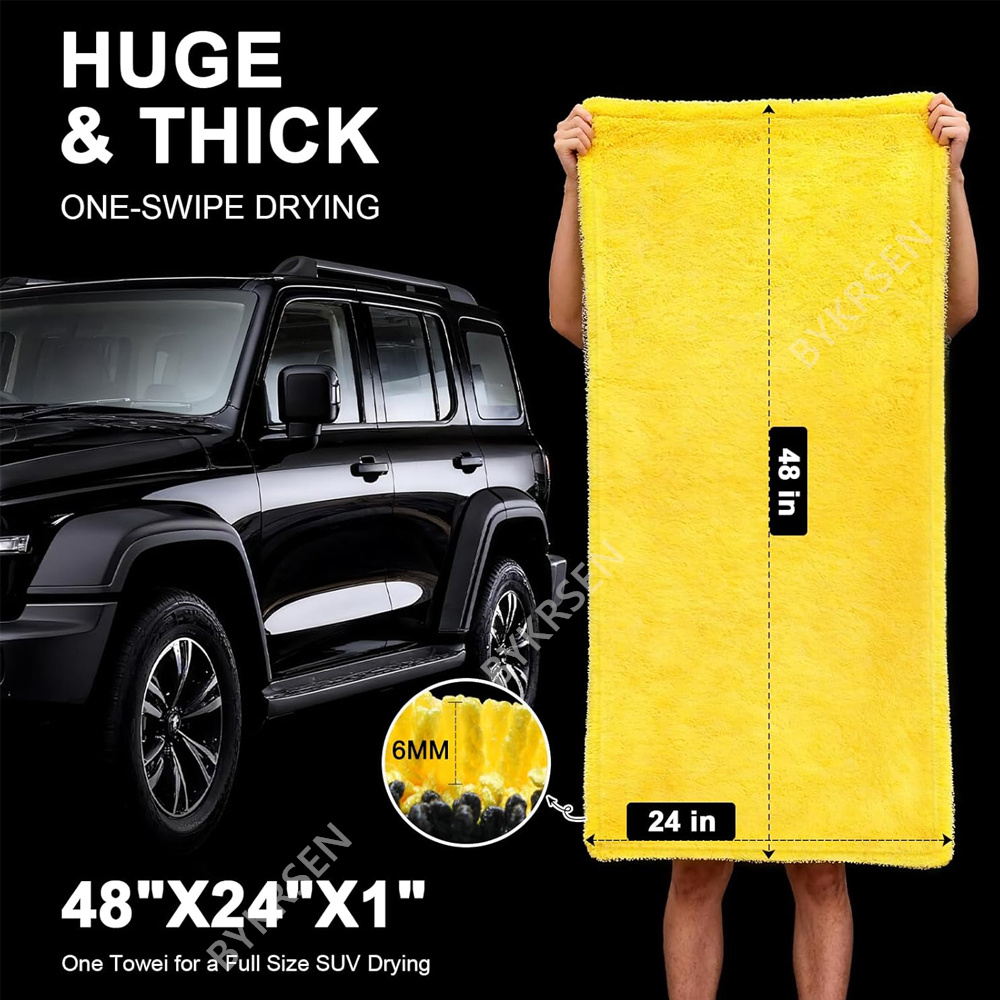 1800GSM Car Microfiber Towel,  - огляд і ціна Microfiber Car Drying Towel Super Absorbent