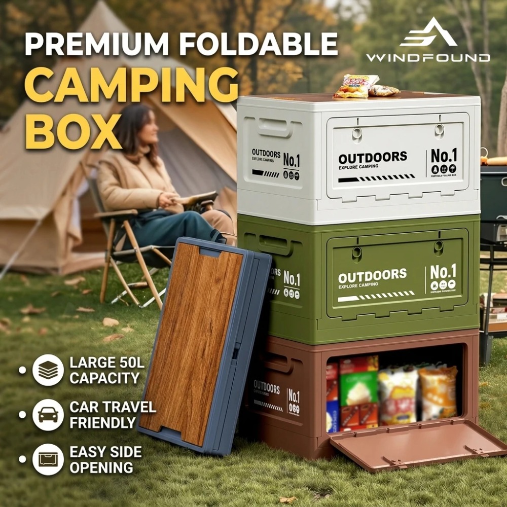 Camping Folding Storage Box wi - огляд і ціна Car Trunk Organizer Foldable Storage Box