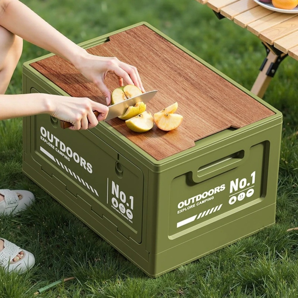 Camping Folding Storage Box wi - огляд і ціна Car Trunk Organizer Foldable Storage Box