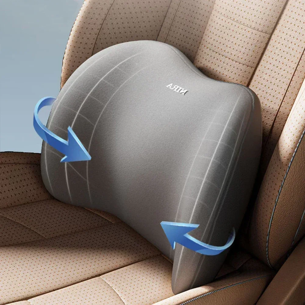 Ergonomic memory foam car seat - огляд і ціна Memory Foam Car Neck Pillow Lumbar Support