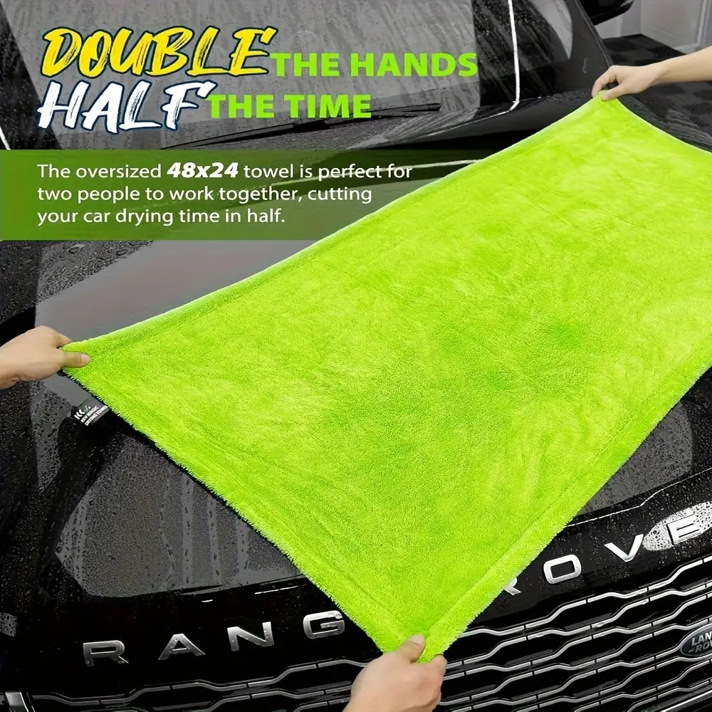 1400GSM Heavy Duty SUV Truck D - огляд і ціна Microfiber Car Drying Towel Super Absorbent