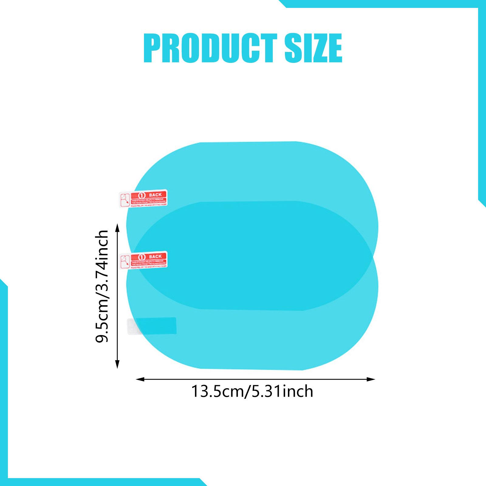 Frameless Convex Rear View Mir - огляд і ціна Anti Glare Car Rearview Mirror Film