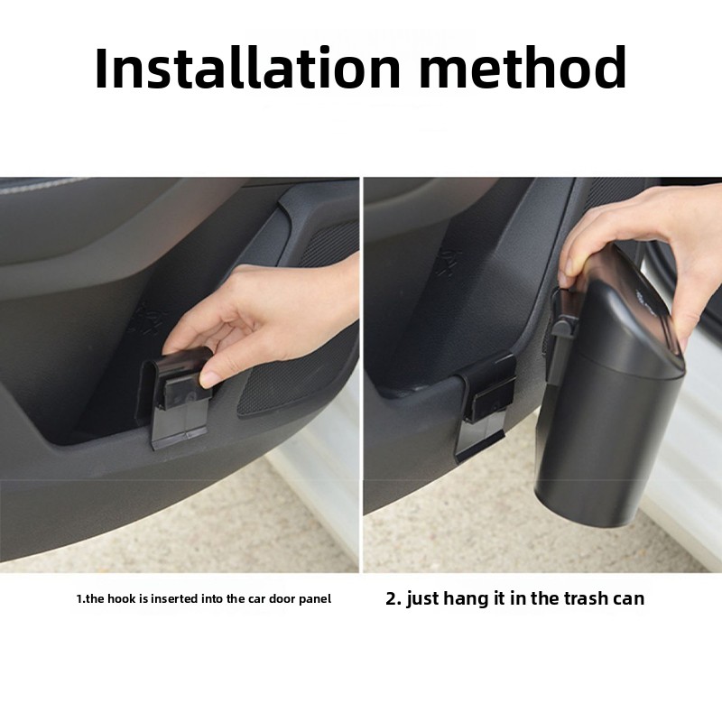 For Mercedes Benz M-Class W166 - огляд і ціна Waterproof Car Trash Can With Lid