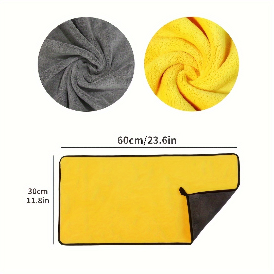 1/5/10Pcs Microfiber Car Wash  - огляд і ціна Microfiber Car Drying Towel Super Absorbent
