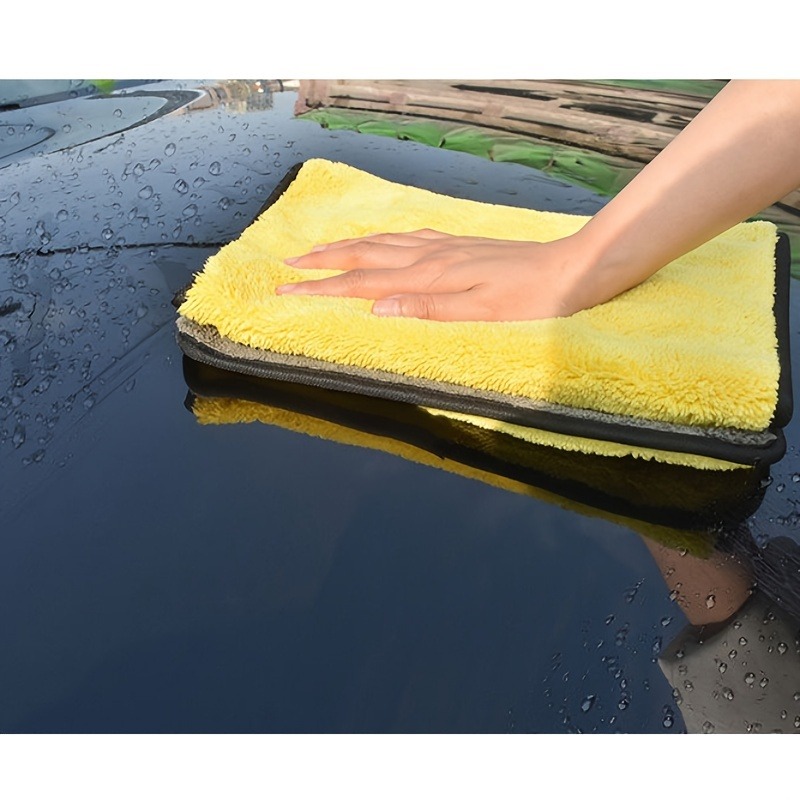 1/5/10Pcs Microfiber Car Wash  - огляд і ціна Microfiber Car Drying Towel Super Absorbent