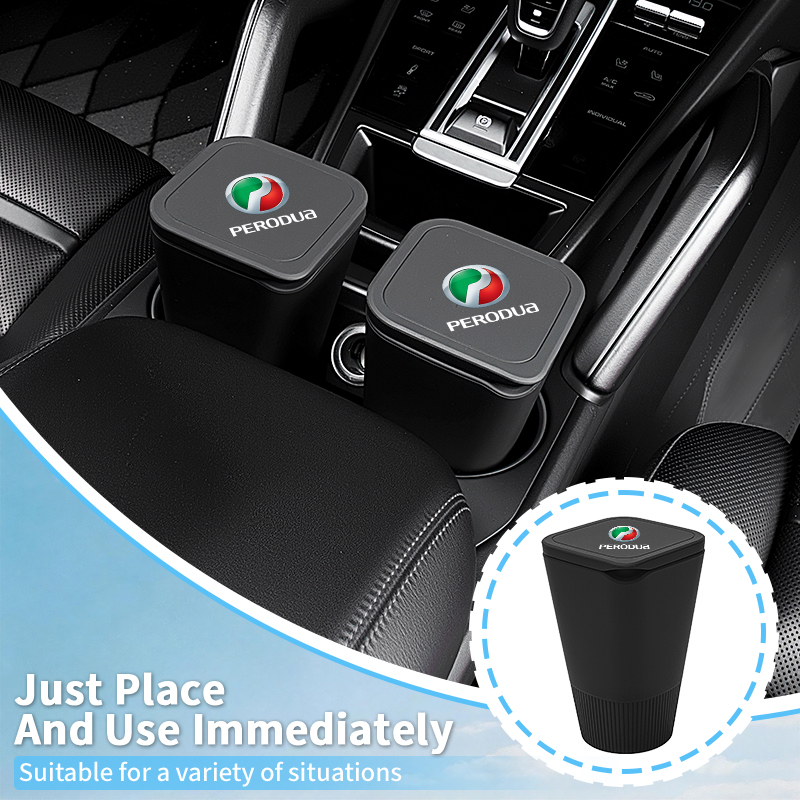 Silicone Car Door Storage Tras - огляд і ціна Waterproof Car Trash Can With Lid